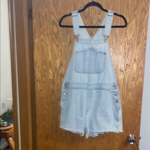 Old Navy Light Blue Denim Overalls